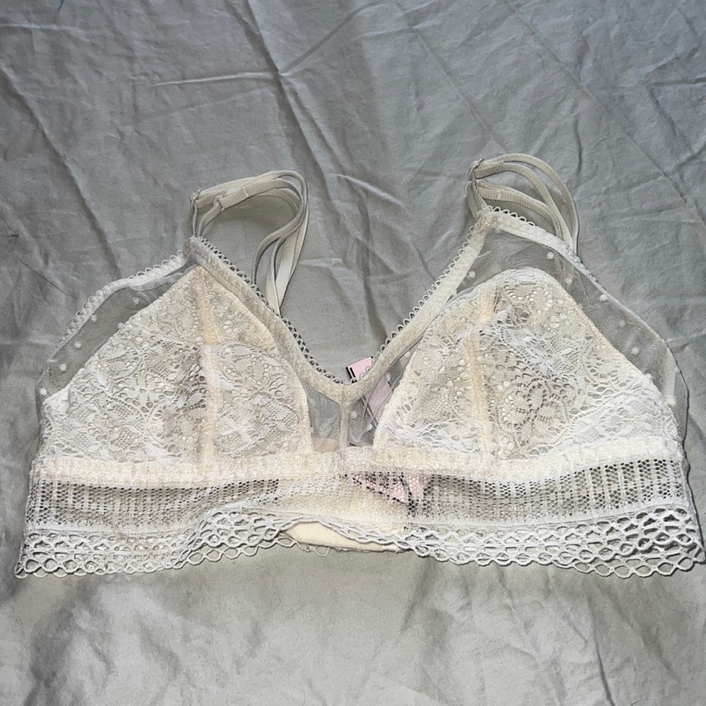 Victoria’s Secret mesh and lace bralette